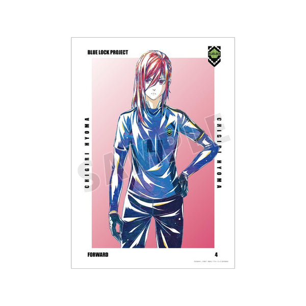 『ブルーロック』千切 豹馬 Ani-Art 第3弾 A3マット加工ポスター【202510再販】